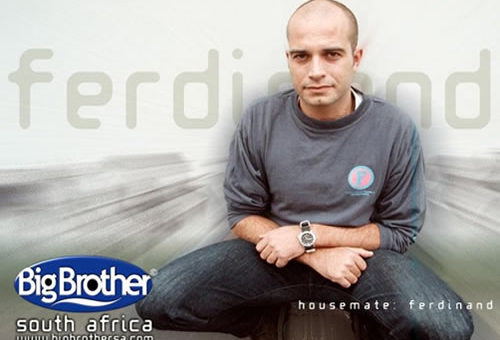 Ferdinand Rabie - Big Brother South Africa Season 1 Housemate