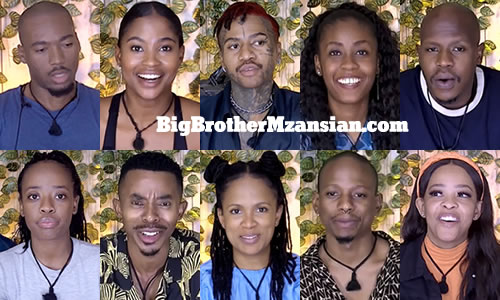 Big Brother Mzansi 2022 (Season 3) Top 10 Housemates