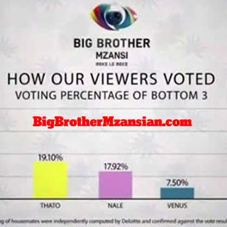 Big Brother Mzansi 2022 (Season 3) Week 7 Voting Results