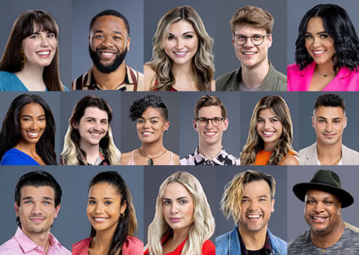 Big Brother 2022 (season 24) cast pictures