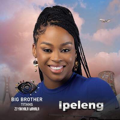 Ipeleng Selepe - Big Brother Titans Season 1 Housemates in 2023.