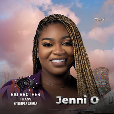 Jenni O “Jennifer Okoro” - Big Brother Titans Season 1 Housemates in 2023.