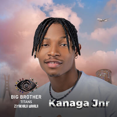 Kanaga Jnr - Big Brother Titans Season 1 Housemates in 2023.