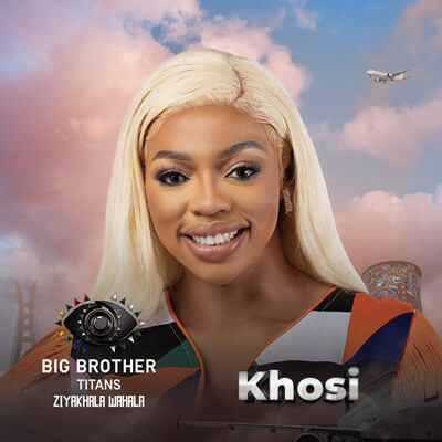 Khosi Twala - Big Brother Titans Season 1 Housemates in 2023.