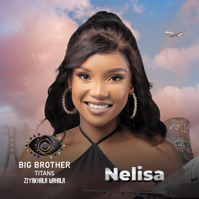 Nelisa Msila - Big Brother Titans Season 1 Housemates in 2023.