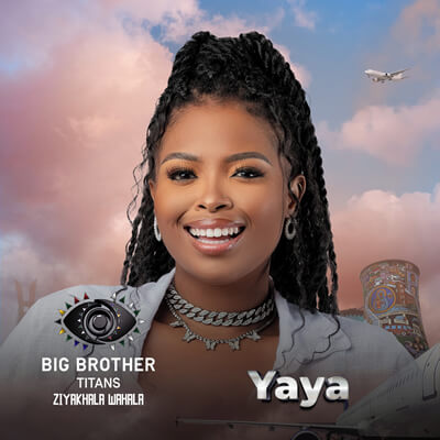 Yaya “Yamkela Mwanda” - Big Brother Titans Season 1 Housemates in 2023.